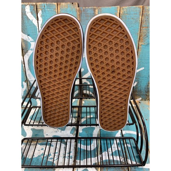 VANS Old Skool Checkered Skate Shoe 500714 Rainbow Multi Color Sz 6.5 Modified - Picture 9 of 10